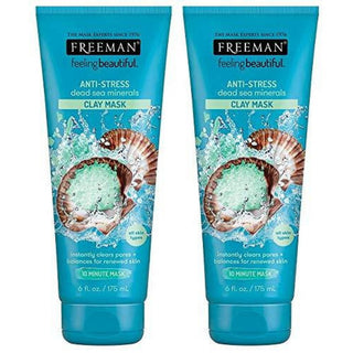 Freeman Dead Sea Minerals Anti-Stress Clay Facial Mask