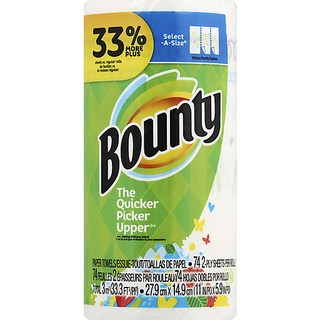 Bounty Select-A-Size Print Paper Towels