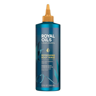 Head & Shoulders Royal Oils By Refreshing Root Rinse With Aloe Water Hemp Oil, 12 Fl Oz