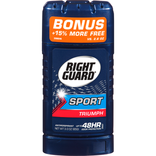 Right Guard Sport Triumph Antiperspirant 3 Oz. Stick