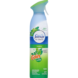 Febreze Air Effects, Gain Original Scent, 9.7 Oz Aerosol Can