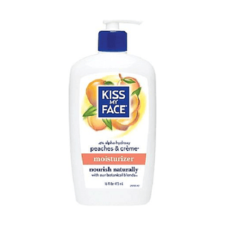 Kiss My Face Ultra Moisturizer Peaches And Creme - 16 Fl Oz