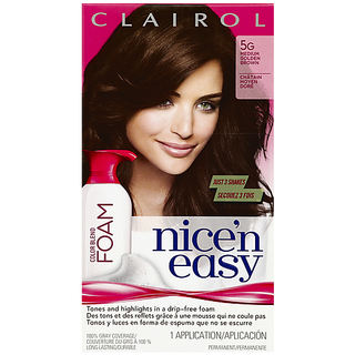 Nice N Easy Permanent Color, Medium Golden Brown 5 G