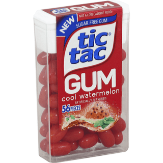 Tic Tac Gum, Sugar Free, Cool Watermelon
