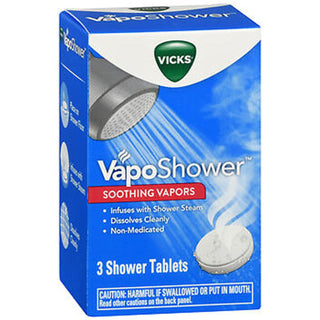 Vicks VapoShower™ Soothing Non-Medicated Shower Tablets – 3 ct
