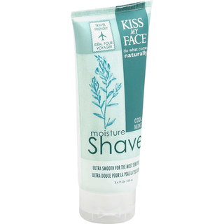 Kiss My Face Cool Mint Moisture Shave 3.4 Oz