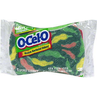 O Cel O Sponge Scrubber, Heavy Duty Household