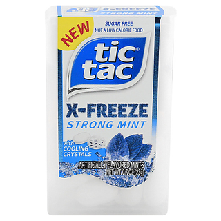 Tic Tac Strong Mints, Sugar Free, With Cooling Crystals 0.7 Oz
