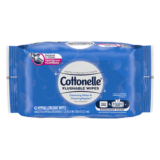 Cottonelle Moist Wipes Refill