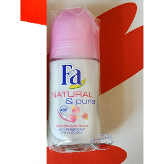 فا Fa Natural & Pure Rose Flower Déodorant Roll-On 50ML