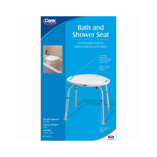 Carex Adjustable Bath And Shower Seat