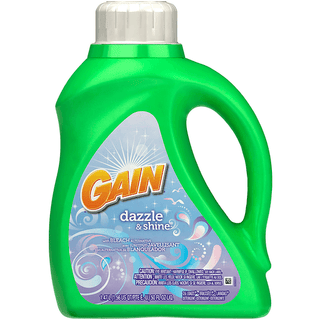Gain Dazzle & Shine Scent With Bleach Alternative Liquid Detergent 26 Load 50 Fl. Oz. Bottle