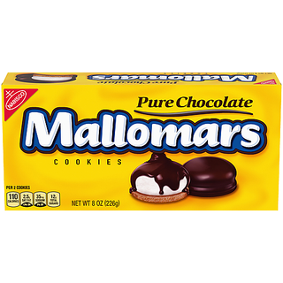 Mallomars Nabisco Pure Chocolate Cookies 8 Oz. Box