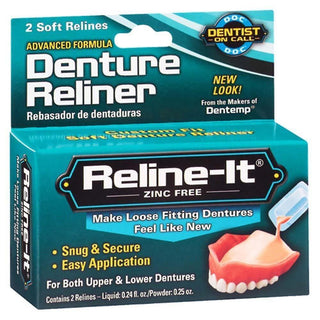 Reline-It Denture Reliner, Soft, Zinc Free