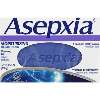 Asepxia Cleansing Bar, Moisturizing 3.53 Oz