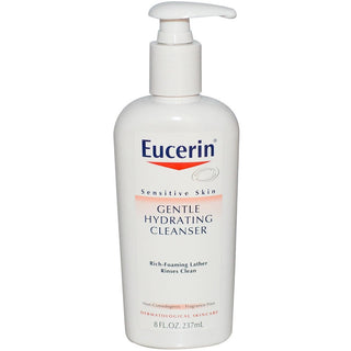 Eucerin Sensitive Skin Gentle Hydrating Cleanser - 8 Oz