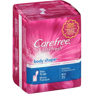 Carefree Acti-Fresh Perfectly Thin Unscented Daily Liners