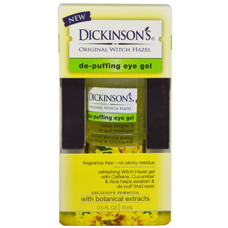 Dickinson's Original Witch Hazel De-Puffing Eye Gel 0.5 Oz
