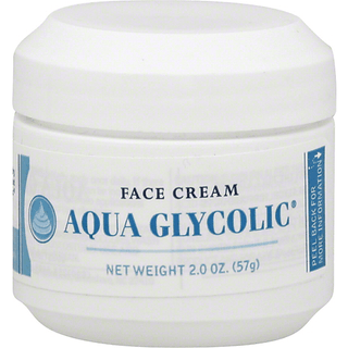 Aqua Glycolic Mederma Face Cream Jar 2oz