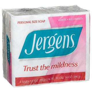 Jergens Mild Soap 4-3.5 Oz. Bars