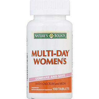 Nature's Bounty Multi-Day Women's, With Calcium And Iron, Tablets