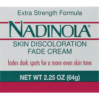 Nadinola Skin Discoloration Fade Cream Extra Strength 2.25 Oz