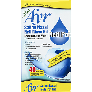 Ayr Saline Nasal Neti Pot Kit