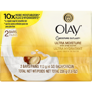 Olay Ultra Moisture Beauty With Shea Butter Bar Soap 2x4 Oz