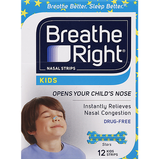 Breathe Right Nasal Strips, Kids, Stars