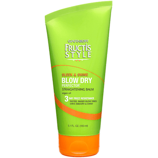 Fructis Straightening Balm, Blow Dry Perfector, Sleek & Shine