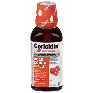 Coricidin Maximum Strength Cold, Cough & Flu Liquid Cherry