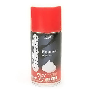 Gillette Foamy Regular Shave Foam, 6.25oz