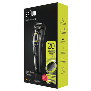 Braun Beard Trimmer BT3221, Hair Clippers For Men, Cordless & Rechargeable