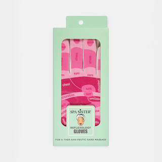 Spa Sisters Reflexology Hand Massage Gloves