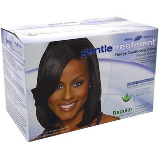 Johnson Gentle Treatment No-Lye Conditioning Creme Relaxer System, Regular