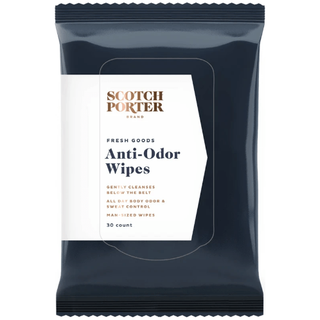 Scotch Porter Anti- Odor Wipes 30 Ct