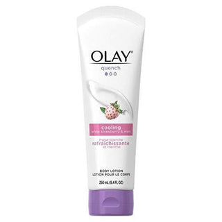 Olay Quench Cooling White Strawberry & Mint Body Lotion 8.4 Oz