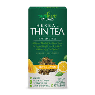 Puremark Herbal Thin Tea, Honey Lemon