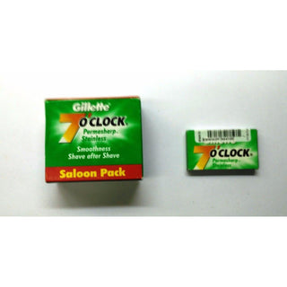Gillette 7'O Clock - Permasharp Stainless Blade, 5 Pcs Carton