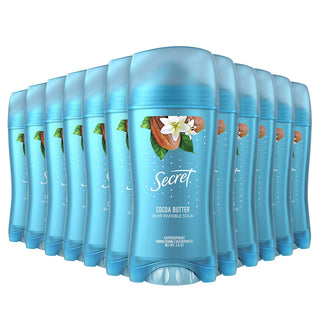 Secret Invisible Solid Antiperspirant & Deodorant, Scent Expressions, Classic Cocoa Butter 2.6 oz