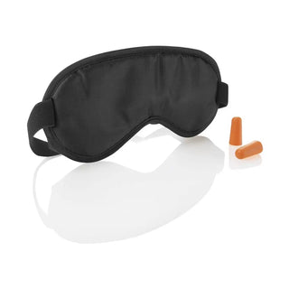 Conair Travel Smart By Eye Mask & Earplug Set, Black