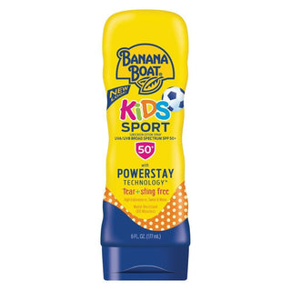 Banana Boat Sunscreen Lotion, Kids, Sport, Broad Spectrum SPF 50+ 6 Fl Oz