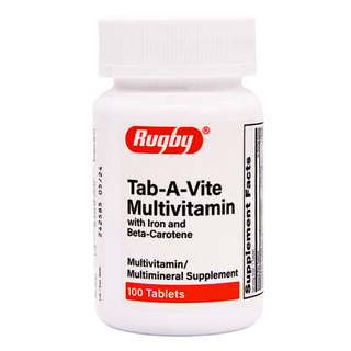 Rugby Tab-A-Vite Multivitamin Tablets