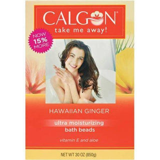 Calgon Ultra Moisturizing Bath Beads Hawaiian Ginger 30 Oz