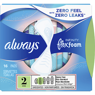 Always Infinity Pads For Heavy Flow 16ct