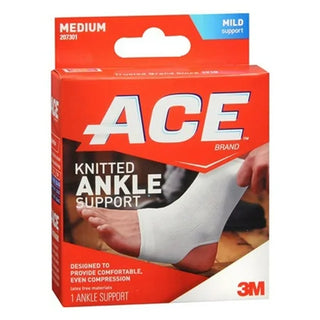 Ace Knitted Ankle Support Medium