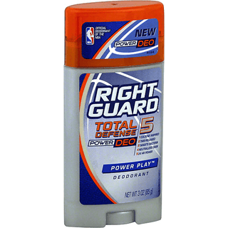Right Guard Deodorant, Power Play 3 Oz