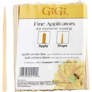 GiGi Fine Applicators For Eyebrow Waxing