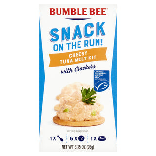 Bumble Bee Cheesy Tuna Melt With Crackers Snack On The Run