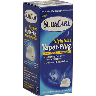 SudaCare Vapor-Plug Mini Waterless Vaporizer, Nighttime
